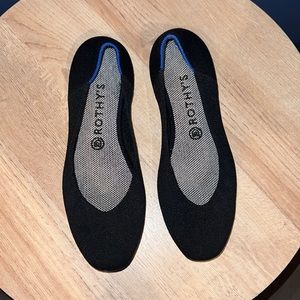Rothy’s black flats size 9.5 (fit more like an 8.5/9)